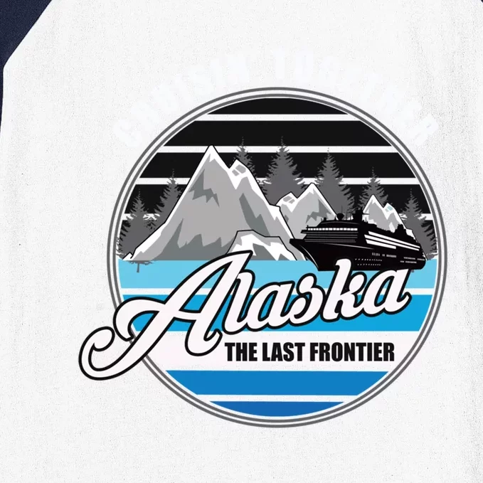 Alaska Cruise Souvenir Family Trip Funny Gift Baseball Sleeve Shirt