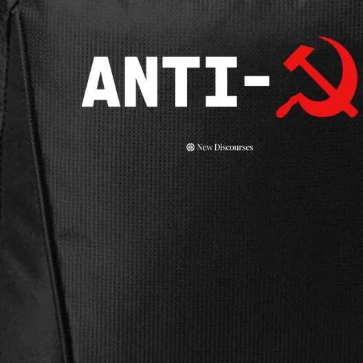 Anti Communist Symbol New Discourses City Backpack