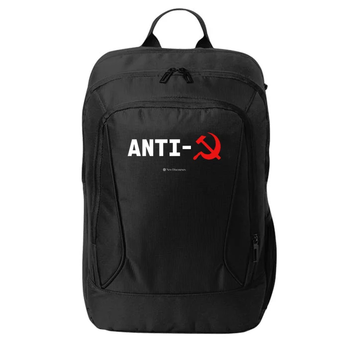 Anti Communist Symbol New Discourses City Backpack