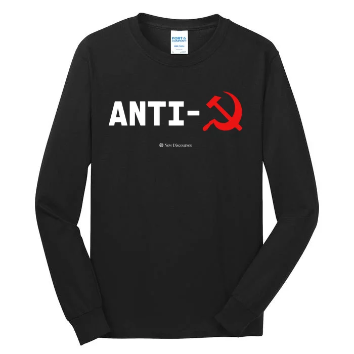 Anti Communist Symbol New Discourses Tall Long Sleeve T-Shirt