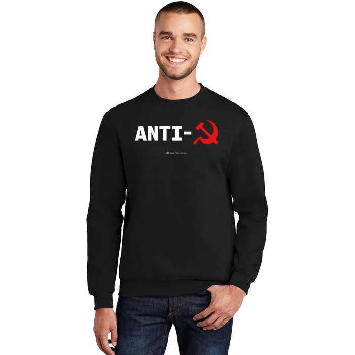 Anti Communist Symbol New Discourses Tall Sweatshirt