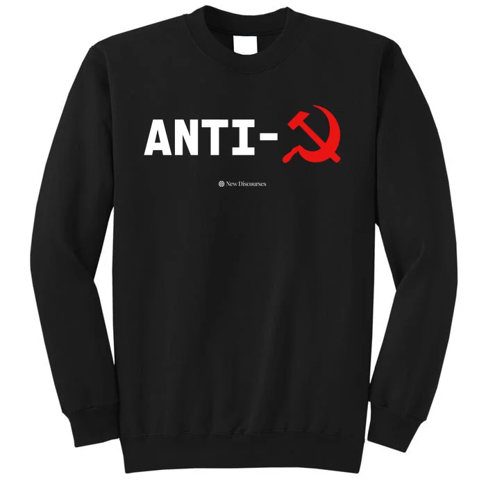 Anti Communist Symbol New Discourses Tall Sweatshirt