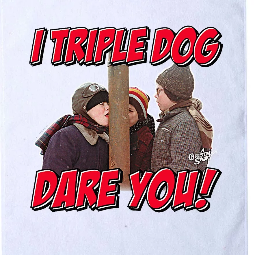 A Christmas Story I Triple Dog Dare You Platinum Collection Golf Towel