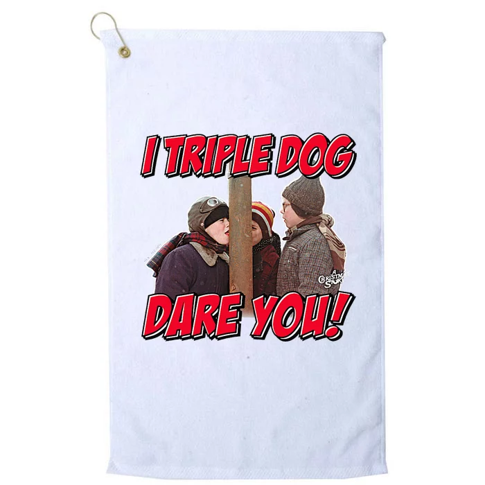 A Christmas Story I Triple Dog Dare You Platinum Collection Golf Towel