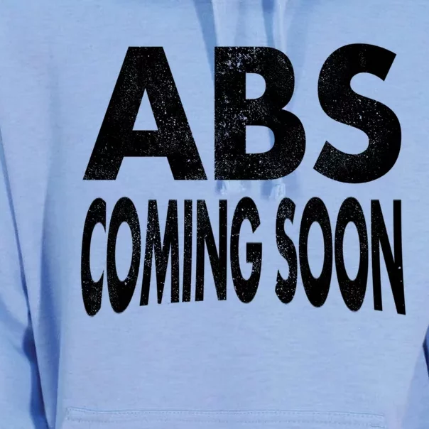 Abs Coming Soon 6 Six Pack Funny Workout Gym Sayings Cute Gift Unisex Surf Hoodie