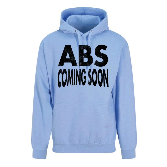 Abs Coming Soon 6 Six Pack Funny Workout Gym Sayings Cute Gift Unisex Surf Hoodie