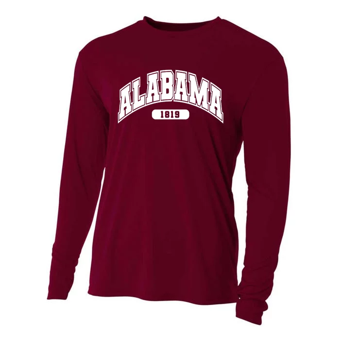 Alabama Collegiate Style 1819 Cooling Performance Long Sleeve Crew