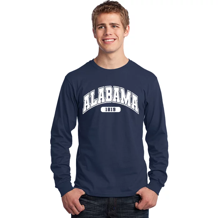 Alabama Collegiate Style 1819 Long Sleeve Shirt