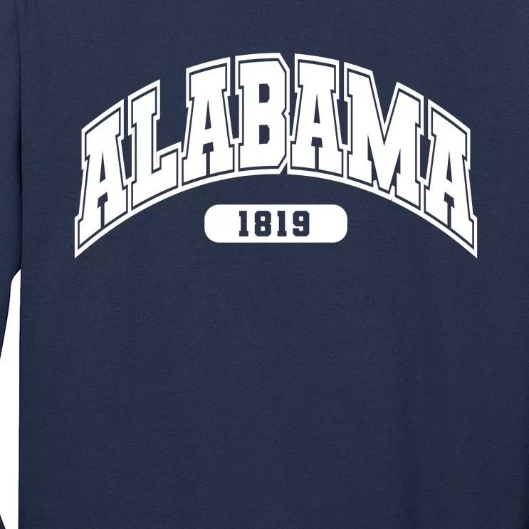 Alabama Collegiate Style 1819 Long Sleeve Shirt