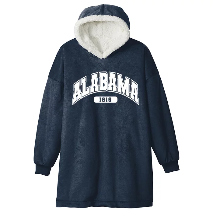 Alabama Collegiate Style 1819 Hooded Wearable Blanket