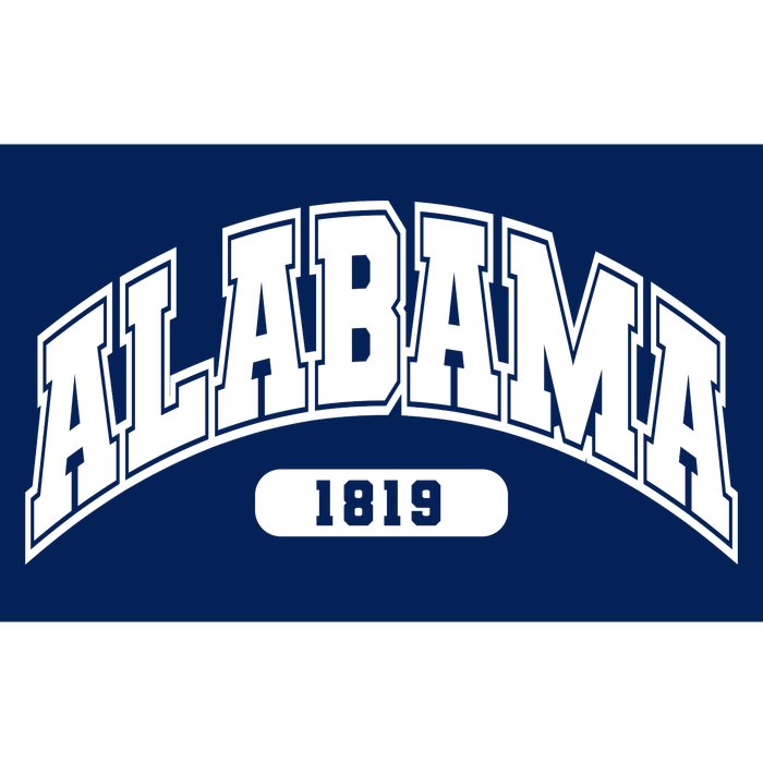 Alabama Collegiate Style 1819 Bumper Sticker