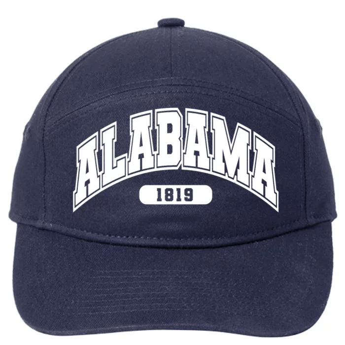 Alabama Collegiate Style 1819 7-Panel Snapback Hat