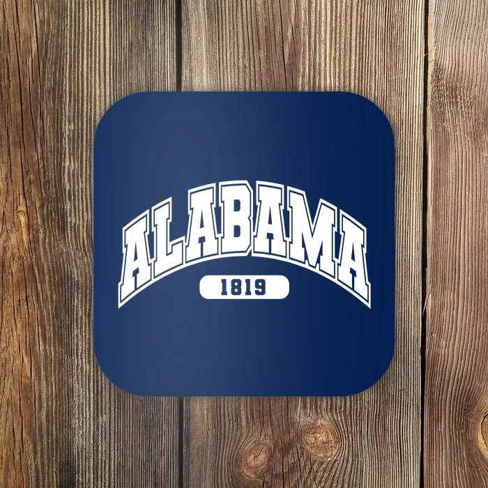 Alabama Collegiate Style 1819 Coaster