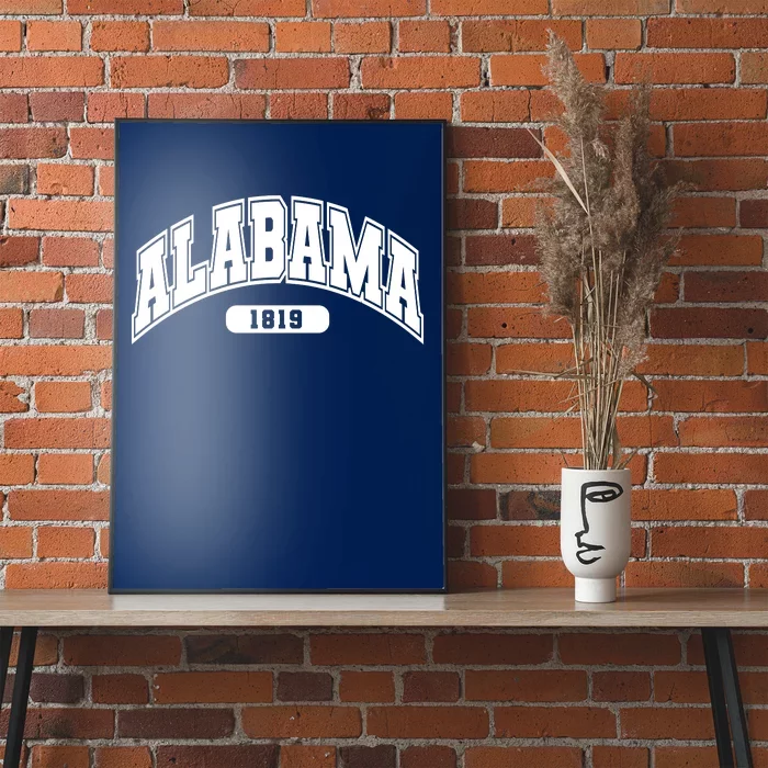 Alabama Collegiate Style 1819 Poster