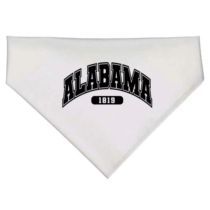 Alabama Collegiate Style 1819 USA-Made Doggie Bandana