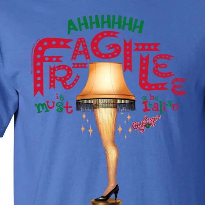 A Christmas Story Ahh Fragilee Funny Gift Tall T-Shirt