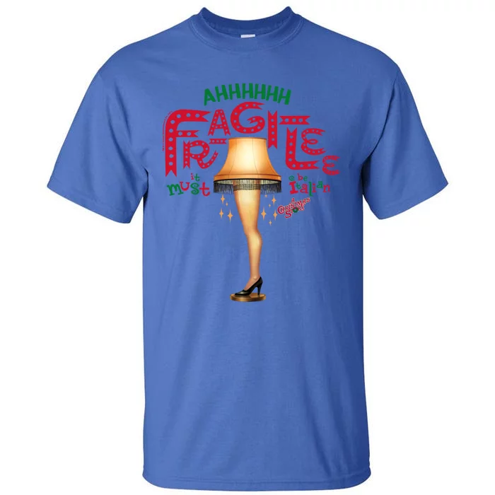 A Christmas Story Ahh Fragilee Funny Gift Tall T-Shirt