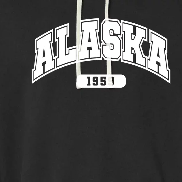 Alaska Collegiate Style 1959 Garment-Dyed Fleece Hoodie