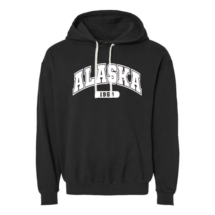 Alaska Collegiate Style 1959 Garment-Dyed Fleece Hoodie