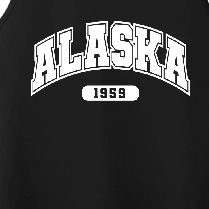 Alaska Collegiate Style 1959 Performance Tank