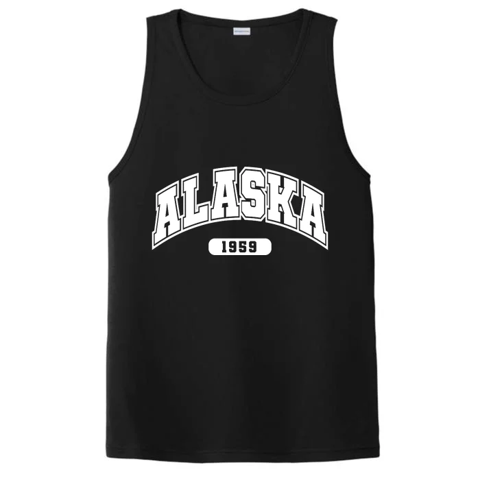 Alaska Collegiate Style 1959 Performance Tank