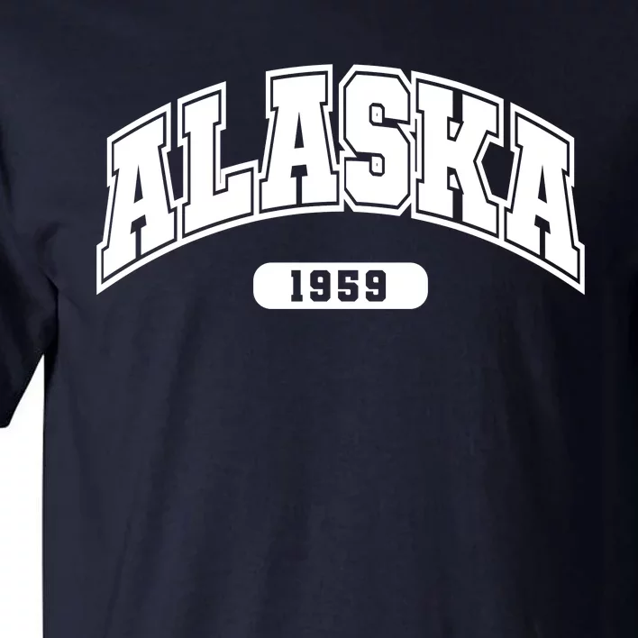 Alaska Collegiate Style 1959 Tall T-Shirt