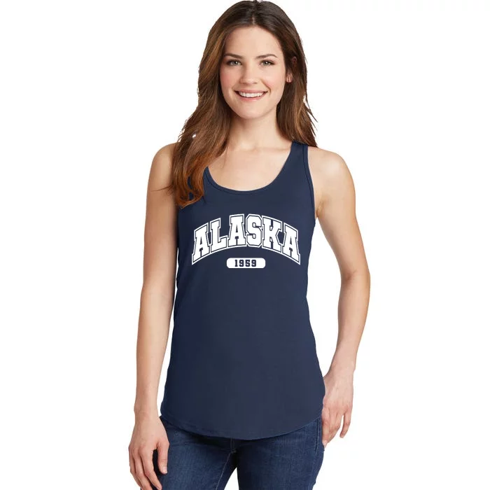 Alaska Collegiate Style 1959 Ladies Essential Tank