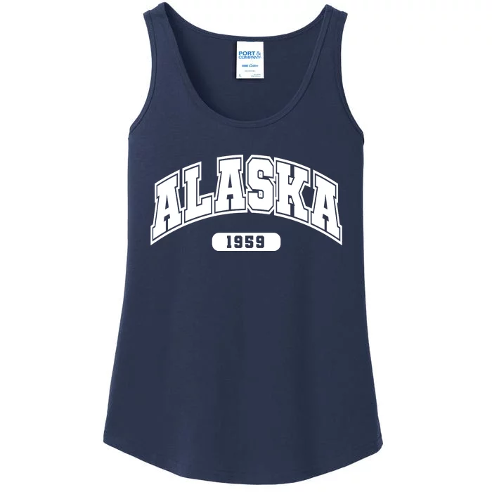 Alaska Collegiate Style 1959 Ladies Essential Tank