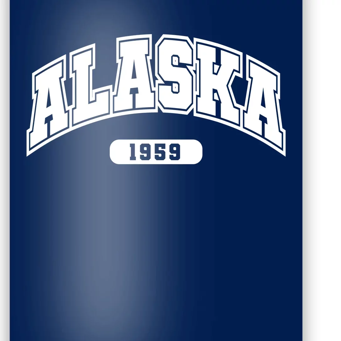 Alaska Collegiate Style 1959 Poster