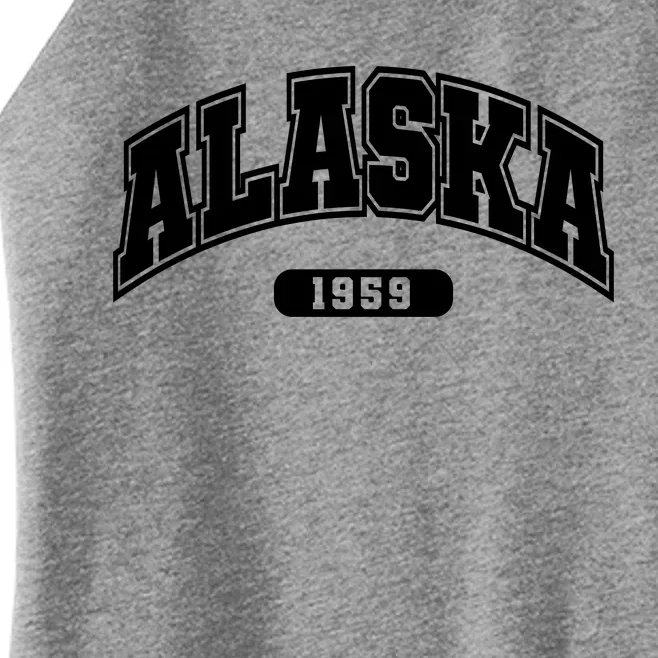 Alaska Collegiate Style 1959 Women’s Perfect Tri Rocker Tank