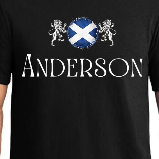 Anderson Clan Scottish Family Name Scotland Heraldry Pajama Set