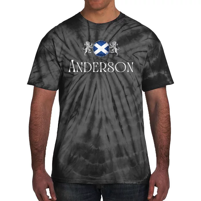 Anderson Clan Scottish Family Name Scotland Heraldry Tie-Dye T-Shirt