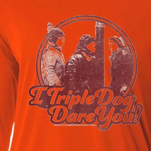 A Christmas Story I Triple Dog Dare You Cooling Performance Long Sleeve Crew