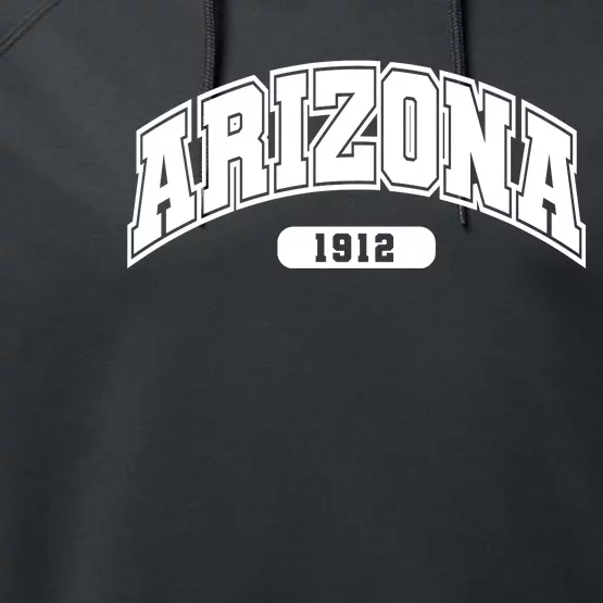 Arizona Collegiate Style 1912 Performance Fleece Hoodie