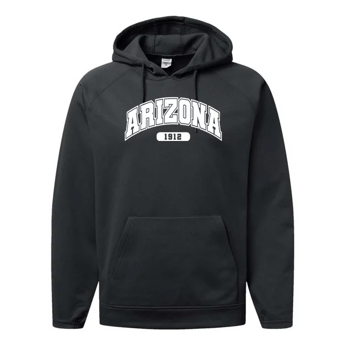 Arizona Collegiate Style 1912 Performance Fleece Hoodie