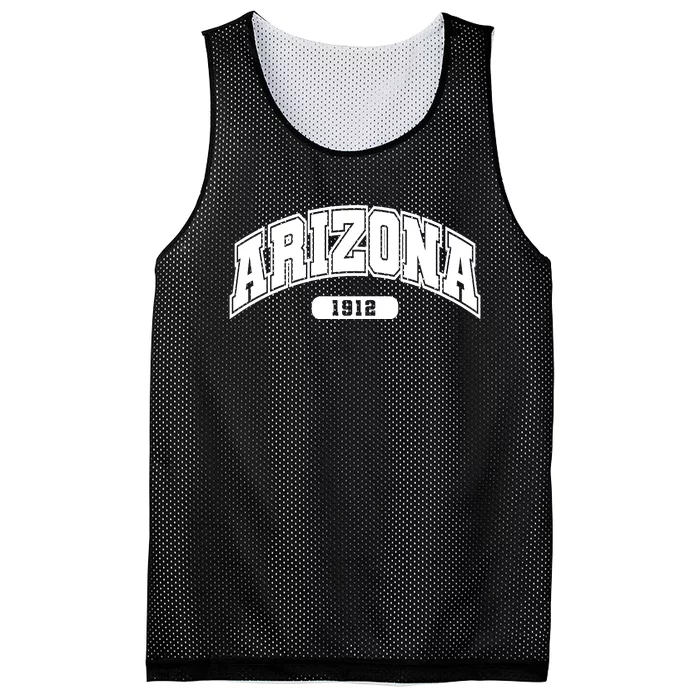 Arizona Collegiate Style 1912 Mesh Reversible Basketball Jersey Tank