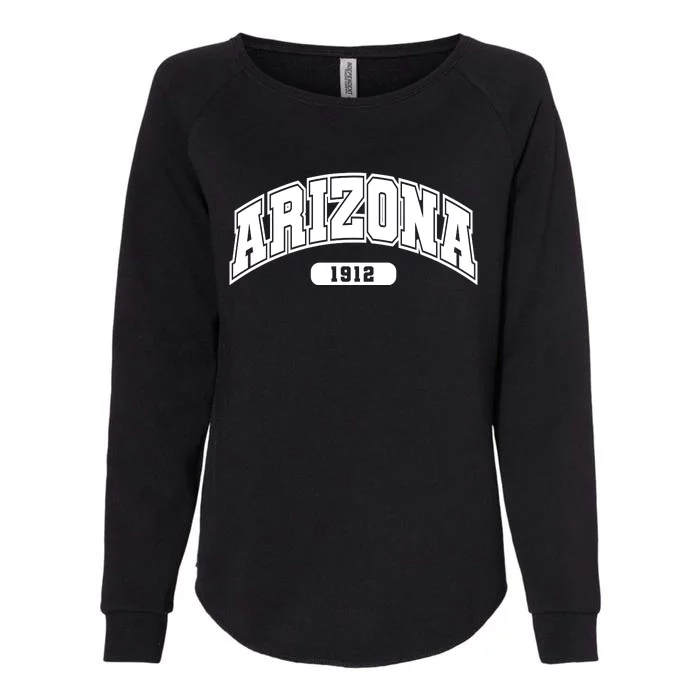 Arizona Collegiate Style 1912 Womens California Wash Sweatshirt