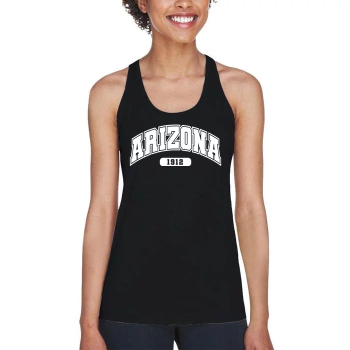 Arizona Collegiate Style 1912 Women's Racerback Tank