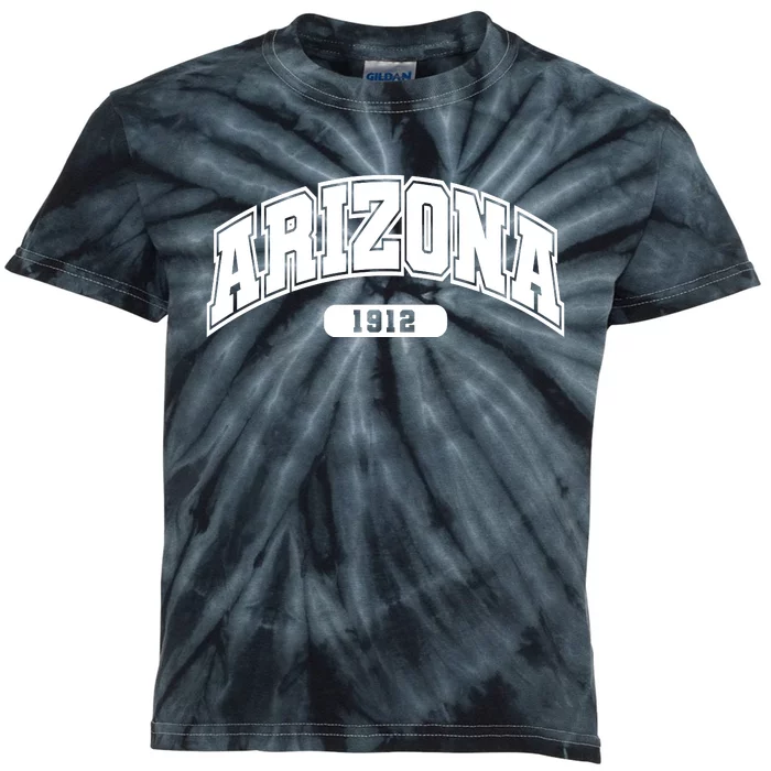 Arizona Collegiate Style 1912 Kids Tie-Dye T-Shirt