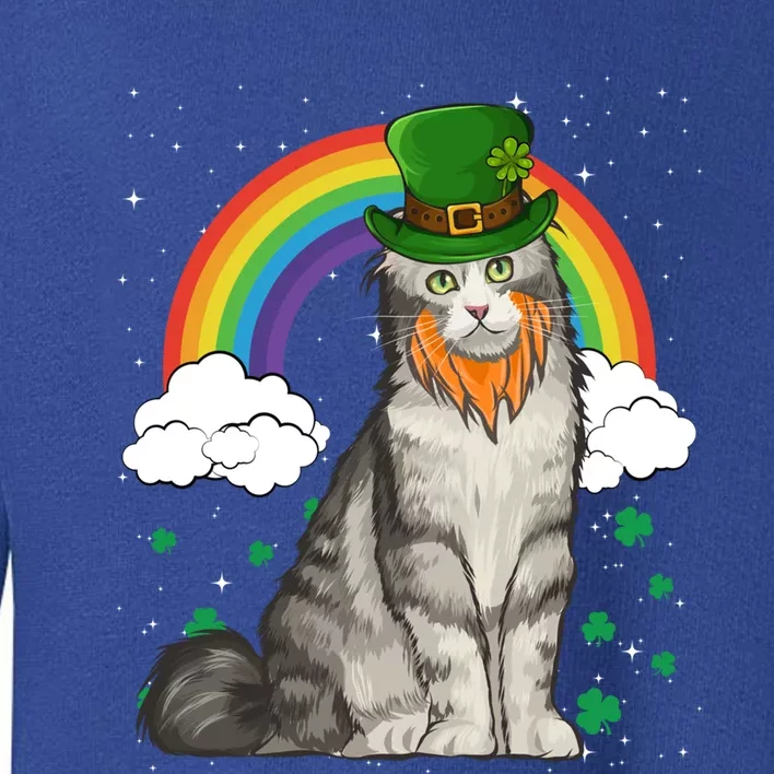 American Curl St Patricks Day Leprechaun Gift Toddler Sweatshirt