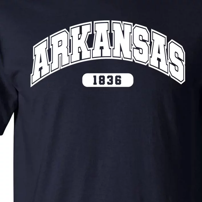 Arkansas Collegiate Style 1836 Tall T-Shirt