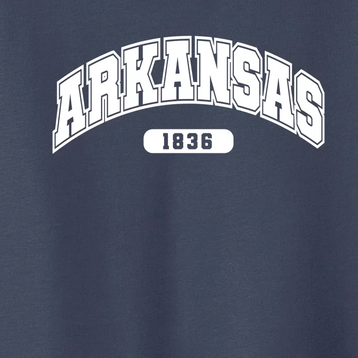 Arkansas Collegiate Style 1836 Toddler T-Shirt