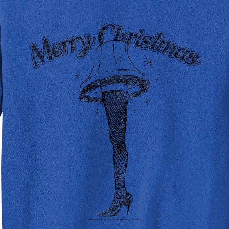 A Christmas Story Leg Lamp Merry Christmas Tall Sweatshirt