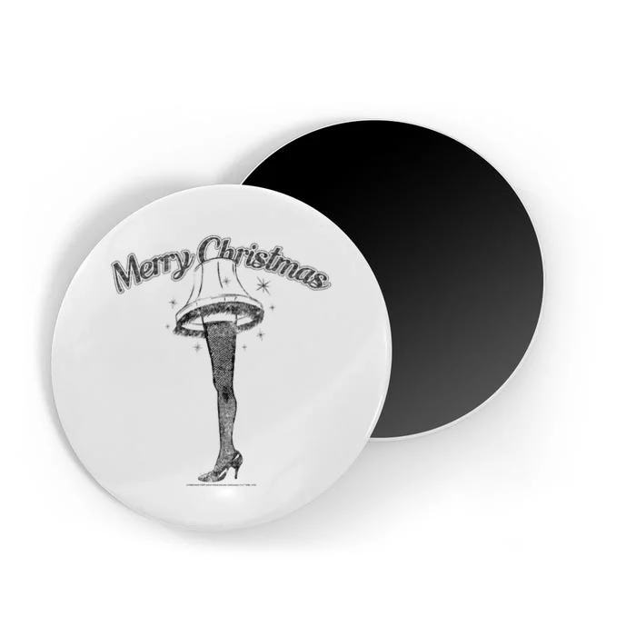 A Christmas Story Leg Lamp Merry Christmas Magnet