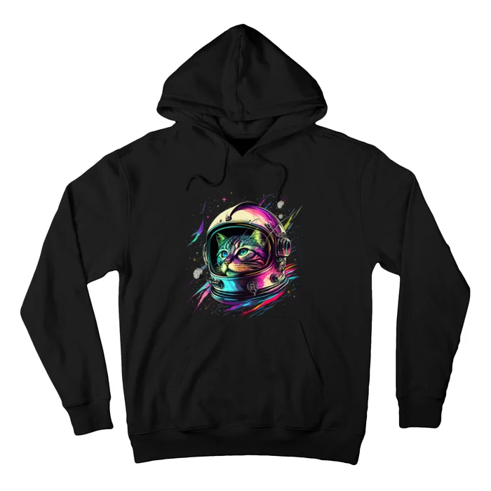 Astronaut Cat Space Cat Galaxy Kitten Hoodie