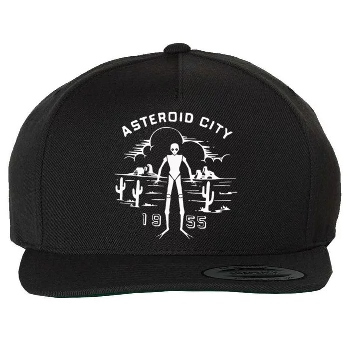 Asteroid City Spaceman 1955 Wool Snapback Cap