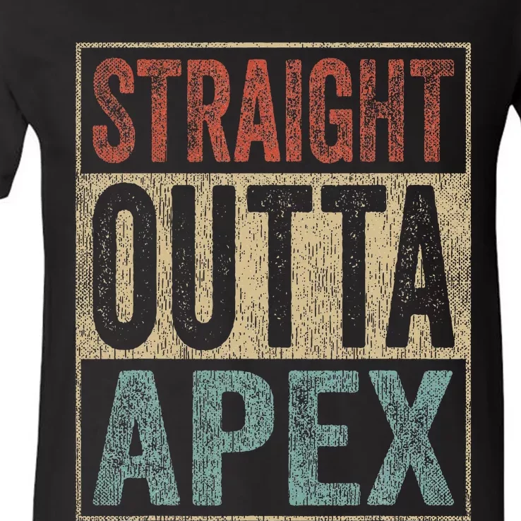 Apex Clothing Straight Outta Apex V-Neck T-Shirt