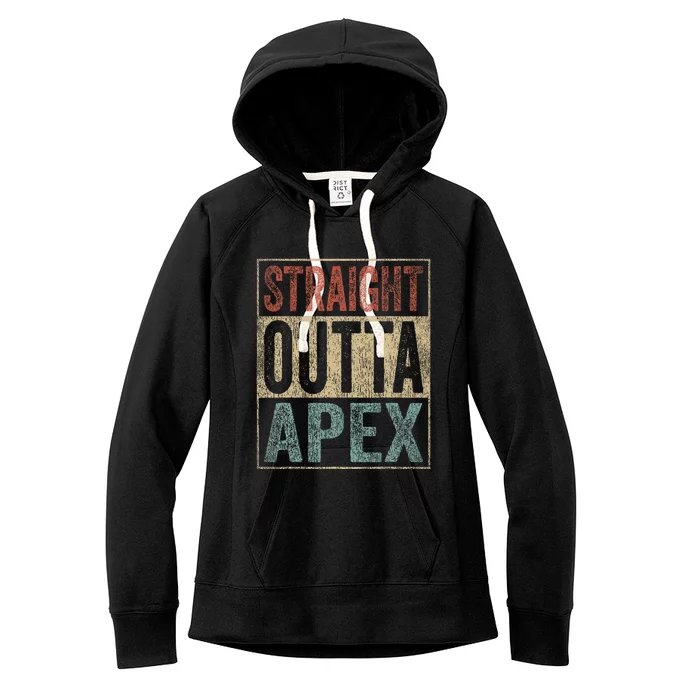 Apex Clothing Straight Outta Apex Women's Fleece Hoodie