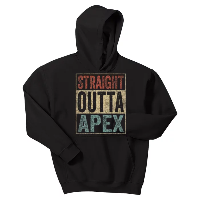 Apex Clothing Straight Outta Apex Kids Hoodie