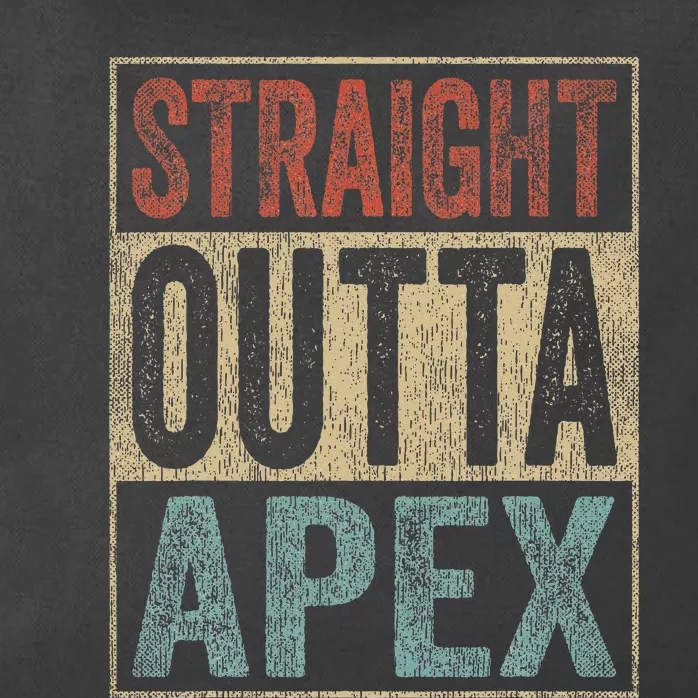 Apex Clothing Straight Outta Apex Zip Tote Bag